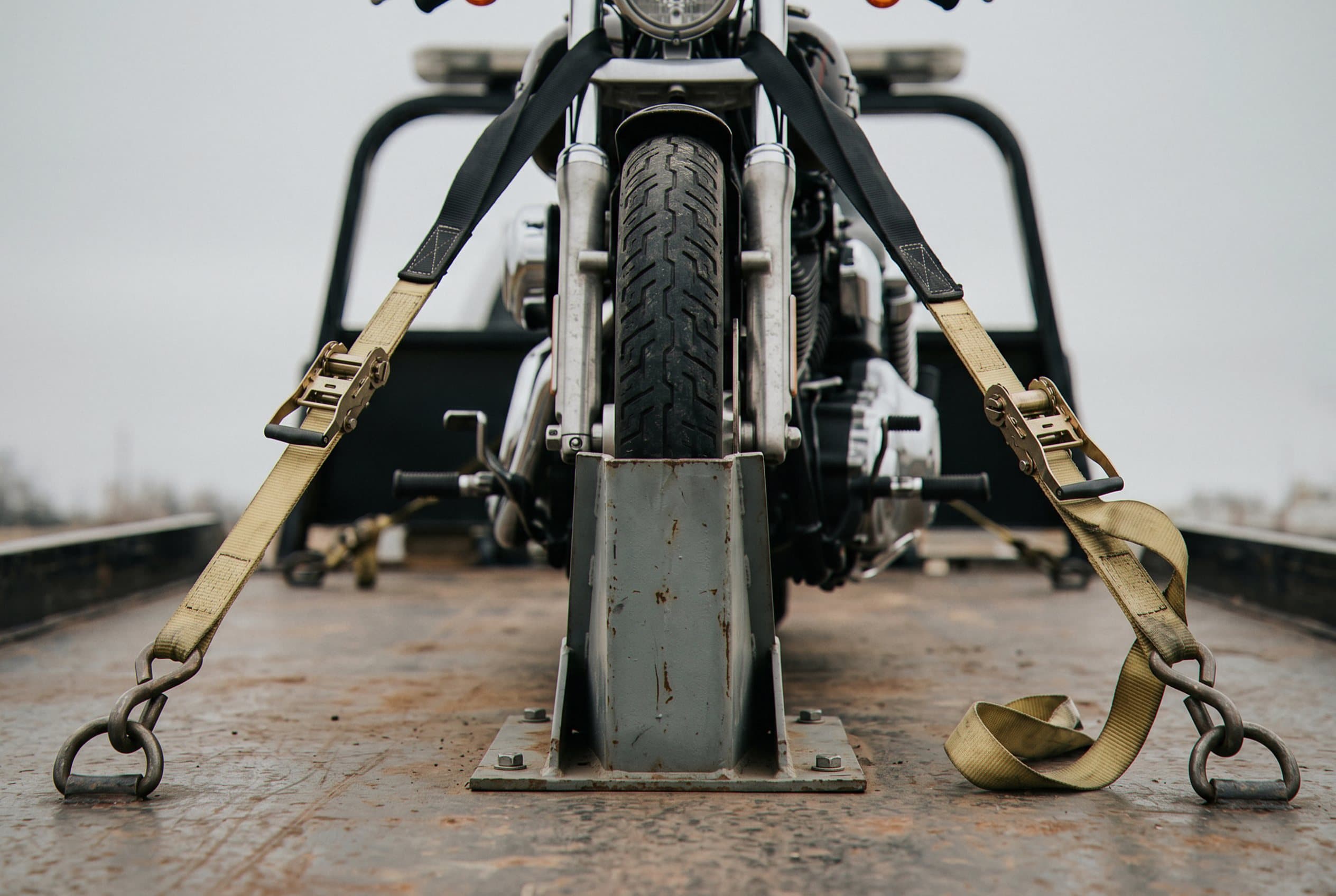 Bike secure straps frame bars
